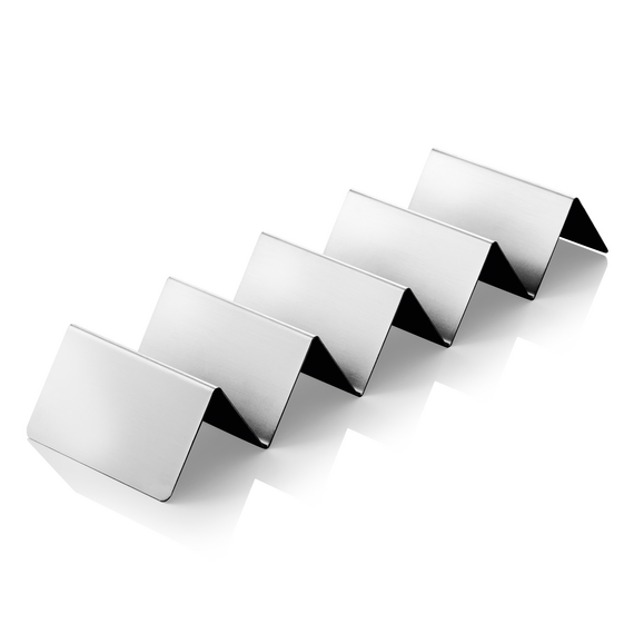 Was Germany Snackpresenter mit 4 Ablagen, 35 x 10 x 5 cm, Edelstahl Was Germany Snackpresenter mit 4 Ablagen, 35 x 10 x 5 cm, Edelstahl