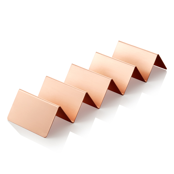 Was Germany Snackpresenter mit 4 Ablagen, 35 x 10 x 5 cm, kupferfarben, Edelstahl Was Germany Snackpresenter mit 4 Ablagen, 35 x 10 x 5 cm, kupferfarben, Edelstahl
