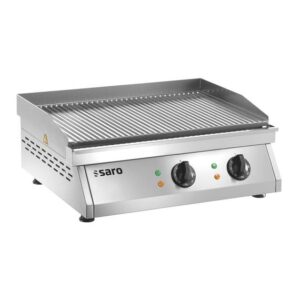 SARO Griddleplatte (gerillt) FRY TOP GH 610 R