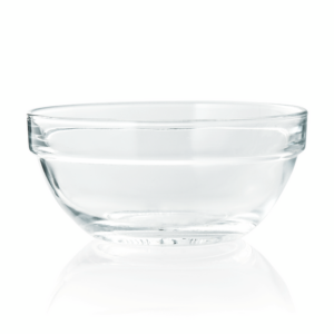 Was Germany Schüssel Set, Ø 10,5 cm, Höhe 5 cm, Set á 12 Stück, gehärtetes Glas