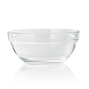 Was Germany Schüssel Set, Ø 14 cm, Höhe 6,5 cm, Set á 6 Stück, gehärtetes Glas