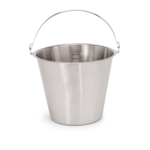 Was Germany Eimer, Ø 30 cm, 10 ltr., mit Skalierung, Chromnickelstahl Was Germany Eimer, Ø 30 cm, 10 ltr., mit Skalierung, Chromnickelstahl