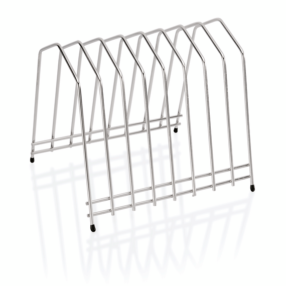 Was Germany Schneidbretthalter für 8 Bretter bis max. 3 cm, 29,5 x 26 x 26 cm, Chromnickelstahl Was Germany Schneidbretthalter für 8 Bretter bis max. 3 cm, 29,5 x 26 x 26 cm, Chromnickelstahl