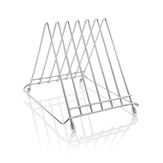 Was Germany Schneidbretthalter für 6 Bretter bis max. 2,8 cm, 34,5 x 26,5 x 27,5 cm, Chromnickelstahl Was Germany Schneidbretthalter für 6 Bretter bis max. 2,8 cm, 34,5 x 26,5 x 27,5 cm, Chromnickelstahl