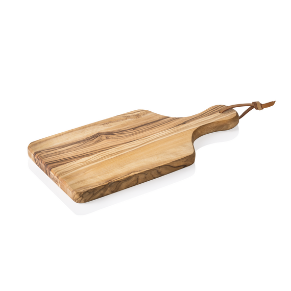 Pure Servierbrett OLIVE, mit Griff, 24 x 11 cm, Olivenholz Pure Servierbrett OLIVE, mit Griff, 24 x 11 cm, Olivenholz
