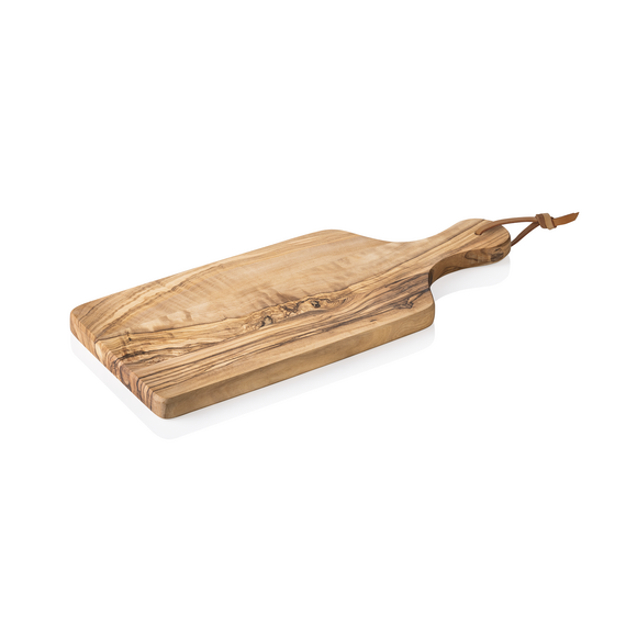 Pure Servierbrett OLIVE, mit Griff, 27 x 13 cm, Olivenholz Pure Servierbrett OLIVE, mit Griff, 27 x 13 cm, Olivenholz