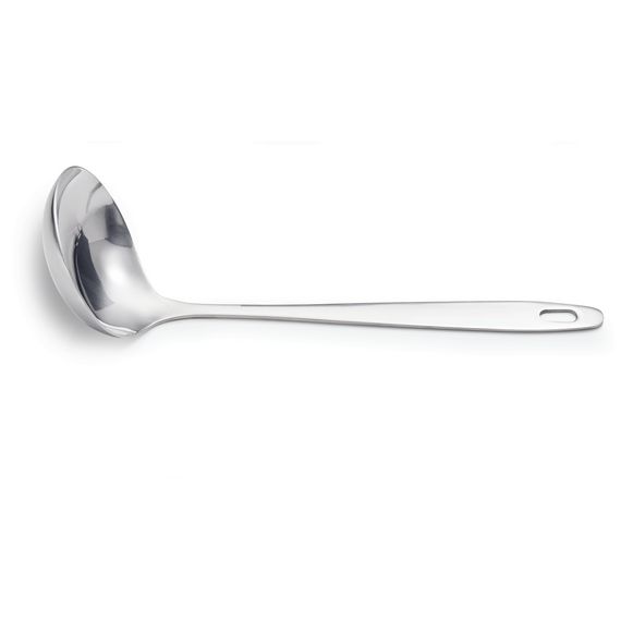 Was Germany Suppenlöffel KITCHEN TOOL 1879, 28 cm, Ø 9 cm, Chromnickelstahl Was Germany Suppenlöffel KITCHEN TOOL 1879, 28 cm, Ø 9 cm, Chromnickelstahl