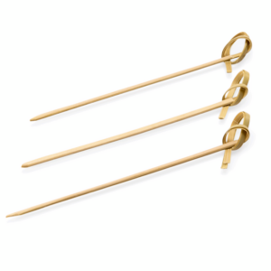 Was Germany Picker Set, 11 cm, Set á 100 Stück, Bambus