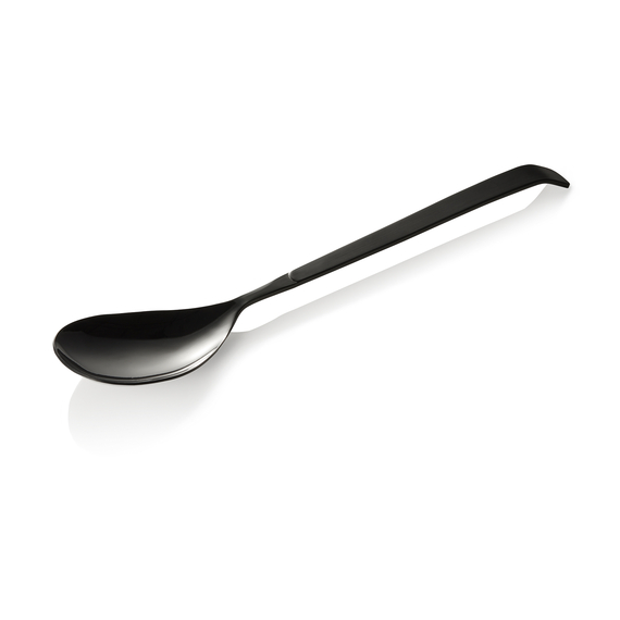 Was Germany Servierlöffel KITCHEN TOOL 1887, 32 cm, geschlossen, mit schwarzer PVD Beschichtung, Chromnickelstahl Was Germany Servierlöffel KITCHEN TOOL 1887, 32 cm, geschlossen, mit schwarzer PVD Beschichtung, Chromnickelstahl