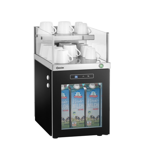 Bartscher Milchkühlschrank-Tassenwärmer-Kombi Bartscher Milchkühlschrank-Tassenwärmer-Kombi