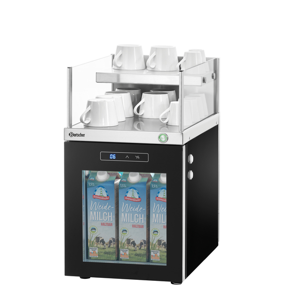 Bartscher Milchkühlschrank-Tassenwärmer-Kombi 1 Bartscher Milchkühlschrank-Tassenwärmer-Kombi