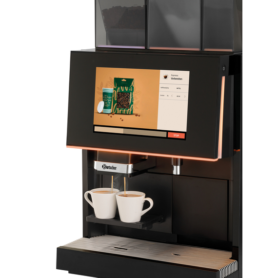 Bartscher Kaffeevollautomat KV2 Topping 1 Bartscher Kaffeevollautomat KV2 Topping