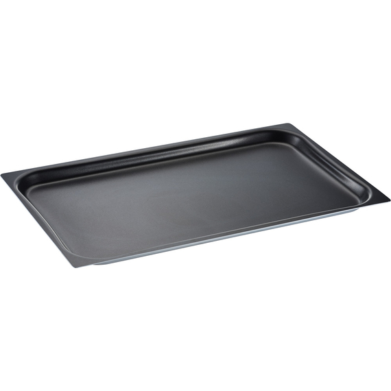 Einschubblech, Edelstahl, Antihaftbeschichtung, GN 1/1 (20 mm), 2,2 Liter Einschubblech, Edelstahl, Antihaftbeschichtung, GN 1/1 (20 mm), 2,2 Liter