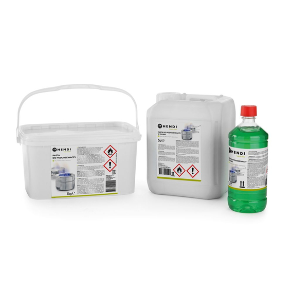 Hendi Chafing Dish Brennpaste - Flasche, Transparent 2 Hendi Chafing Dish Brennpaste - Flasche, Transparent