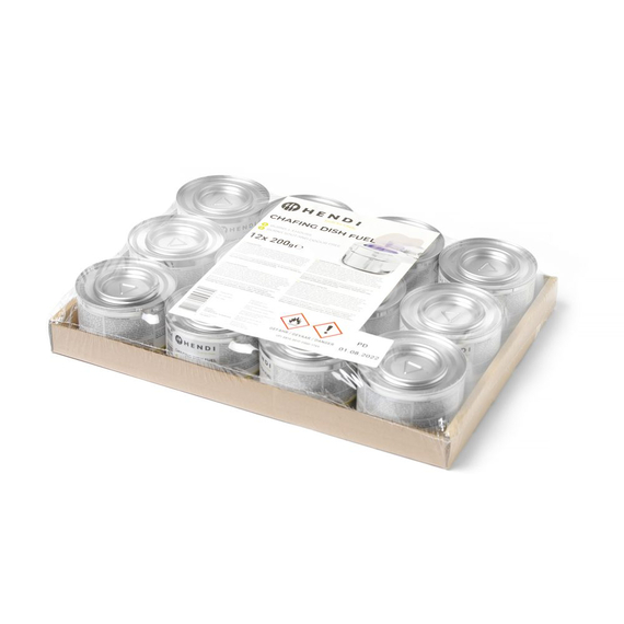 Hendi Chafing Dish Brennpaste, 12 Stk 1 Hendi Chafing Dish Brennpaste, 12 Stk