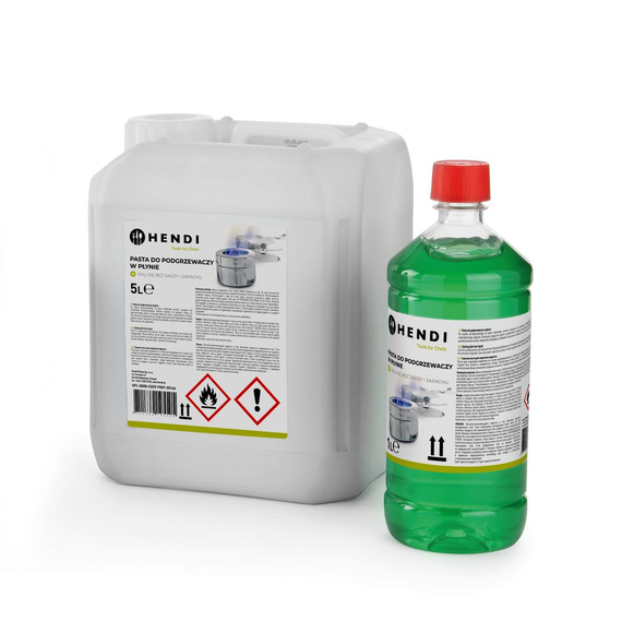 Hendi Chafing Dish Brennpaste - Flasche, Transparent 1 Hendi Chafing Dish Brennpaste - Flasche, Transparent
