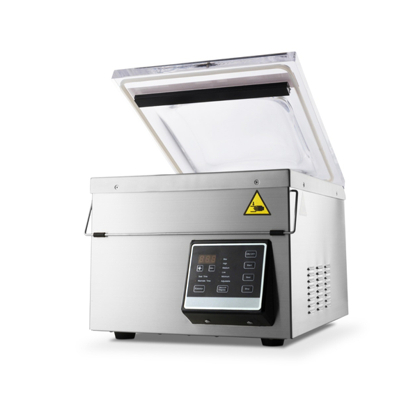 Maxima Gastro Vakuumiergerät - 29 cm Siegelbalken - W35 x D3 x H11 cm Kammer Maxima Gastro Vakuumiergerät - 29 cm Siegelbalken - W35 x D3 x H11 cm Kammer