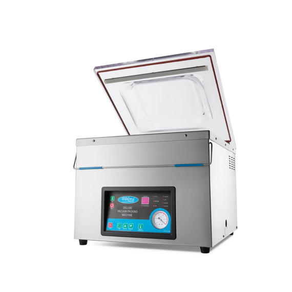 Maxima Gastro Vakuumiergerät - 44 cm Siegelbalken - W22 x D46 x H46 cm Kammer Maxima Gastro Vakuumiergerät - 44 cm Siegelbalken - W22 x D46 x H46 cm Kammer