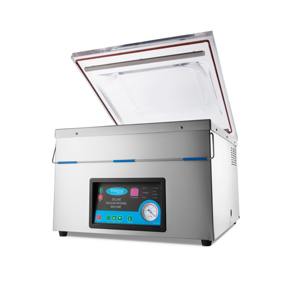 Maxima Gastro Vakuumiergerät - 50 cm Siegelbalken - W52 x D54 x H20cm Kammer Maxima Gastro Vakuumiergerät - 50 cm Siegelbalken - W52 x D54 x H20cm Kammer