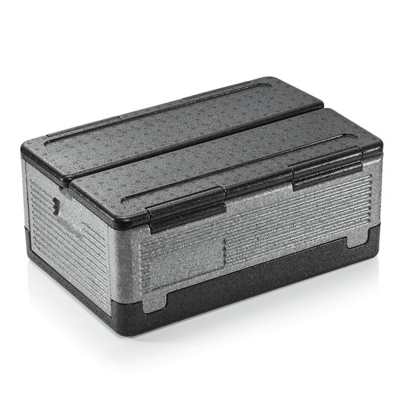 Was Germany Thermoklappbox GN 1/1, 60 x 40 x 25 cm, EPP Kunststoff Was Germany Thermoklappbox GN 1/1, 60 x 40 x 25 cm, EPP Kunststoff
