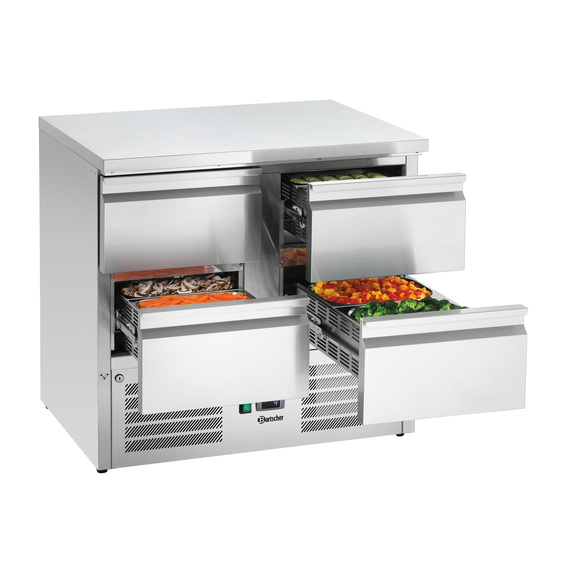 Bartscher Mini-Kühltisch 900S4 Bartscher Mini-Kühltisch 900S4