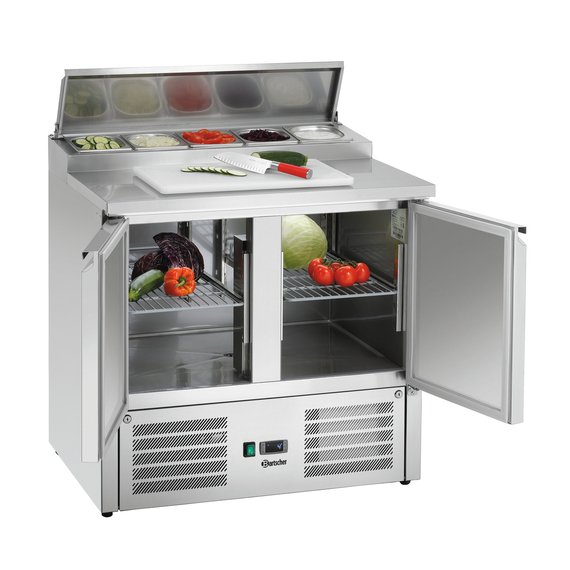 Bartscher Vorbereitungskühltisch 900T2 1 Bartscher Vorbereitungskühltisch 900T2