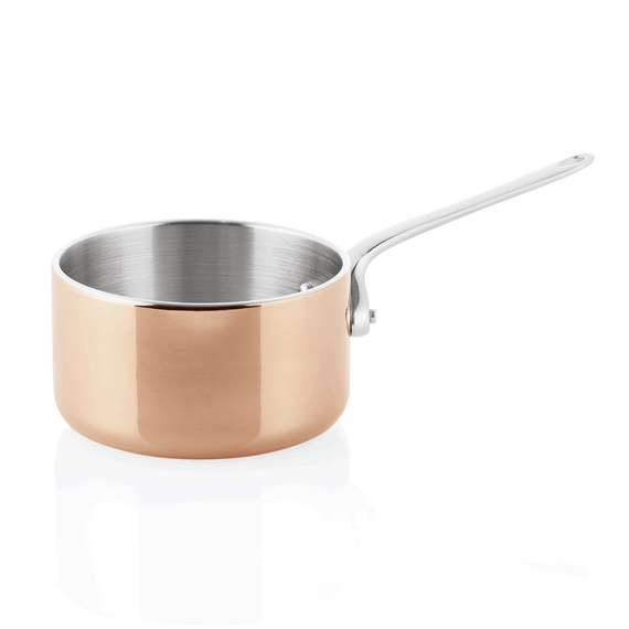Was Germany Mini Servierkasserolle MINI COPPER 3PLY, Ø 10 cm, 460 ml, Kupfer, Aluminium, Edelstahl Was Germany Mini Servierkasserolle MINI COPPER 3PLY, Ø 10 cm, 460 ml, Kupfer, Aluminium, Edelstahl