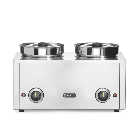 Hendi Thermosystem, doppelt, 8L, 220-240V/400W, 506x312x(H)298mm Hendi Thermosystem, doppelt, 8L, 220-240V/400W, 506x312x(H)298mm