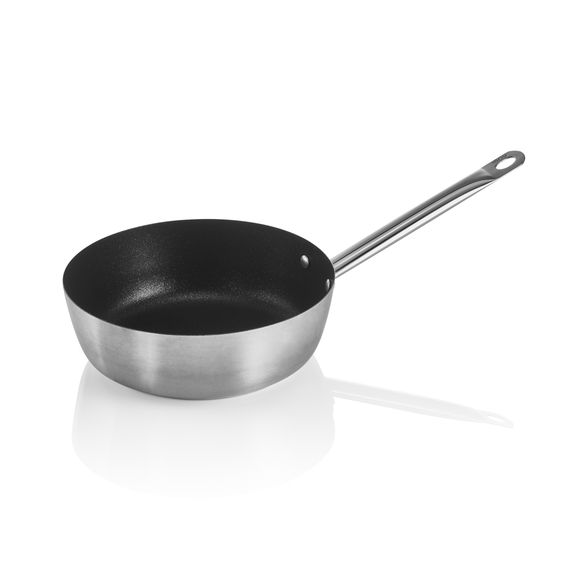Was Germany Sauteuse COOKWARE 21 mit Antihaftbeschichtung, Ø 24 cm, 2 ltr., Chromnickelstahl 18/10 Was Germany Sauteuse COOKWARE 21 mit Antihaftbeschichtung, Ø 24 cm, 2 ltr., Chromnickelstahl 18/10