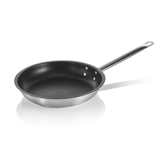 Was Germany Pfanne COOKWARE 21 mit Antihaftbeschichtung, Ø 32 cm, Chromnickelstahl 18/10 Was Germany Pfanne COOKWARE 21 mit Antihaftbeschichtung, Ø 32 cm, Chromnickelstahl 18/10