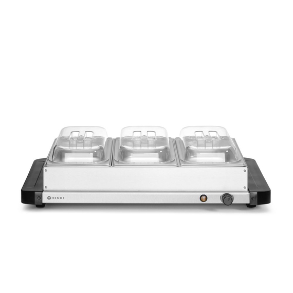 Hendi Speisenwärmer, 220-240V/400W, 657x381x(H)161mm Hendi Speisenwärmer, 220-240V/400W, 657x381x(H)161mm