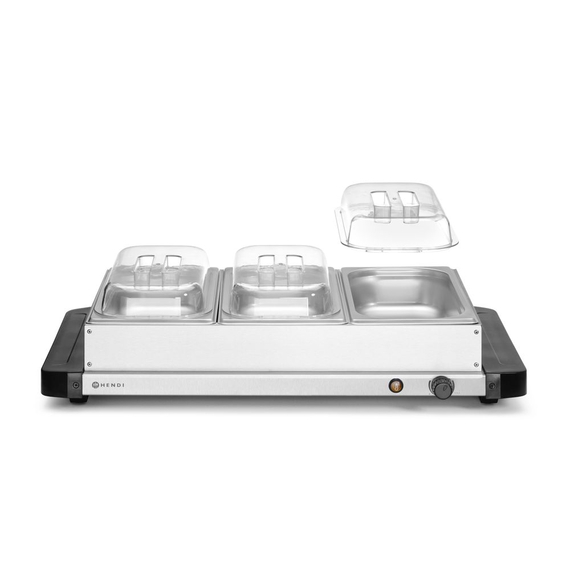 Hendi Speisenwärmer, 220-240V/400W, 657x381x(H)161mm 3 Hendi Speisenwärmer, 220-240V/400W, 657x381x(H)161mm
