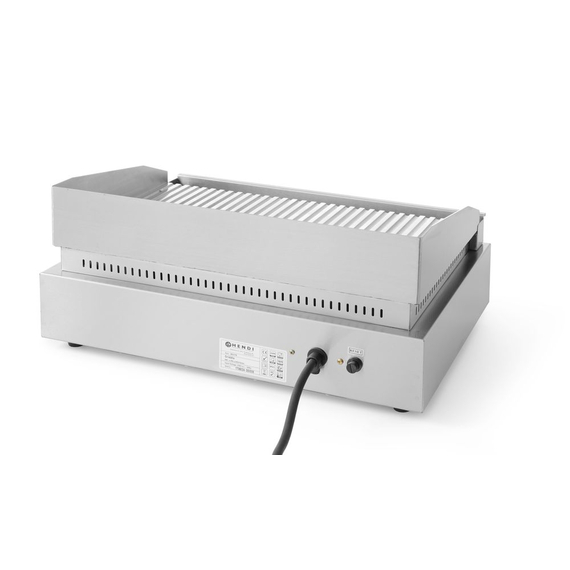 Hendi Grillplatte, Profi Line, gerillte Ausführung, 230V/2400W, 527x404x(H)233mm 3 Hendi Grillplatte, Profi Line, gerillte Ausführung, 230V/2400W, 527x404x(H)233mm