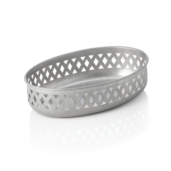 Steel & Style Brotschale VINTAGE, 22 x 15 x 5,5 cm, Chromnickelstahl Steel & Style Brotschale VINTAGE, 22 x 15 x 5,5 cm, Chromnickelstahl