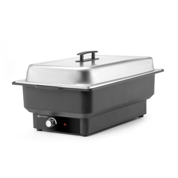 Hendi Chafing Dish Tellano, elektrisch, Kitchen Line, GN 1/1, 9L, 220-240V/900W, 575x349x(H)278mm 1 Hendi Chafing Dish Tellano, elektrisch, Kitchen Line, GN 1/1, 9L, 220-240V/900W, 575x349x(H)278mm