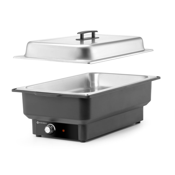 Hendi Chafing Dish Tellano, elektrisch, Kitchen Line, GN 1/1, 9L, 220-240V/900W, 575x349x(H)278mm 3 Hendi Chafing Dish Tellano, elektrisch, Kitchen Line, GN 1/1, 9L, 220-240V/900W, 575x349x(H)278mm