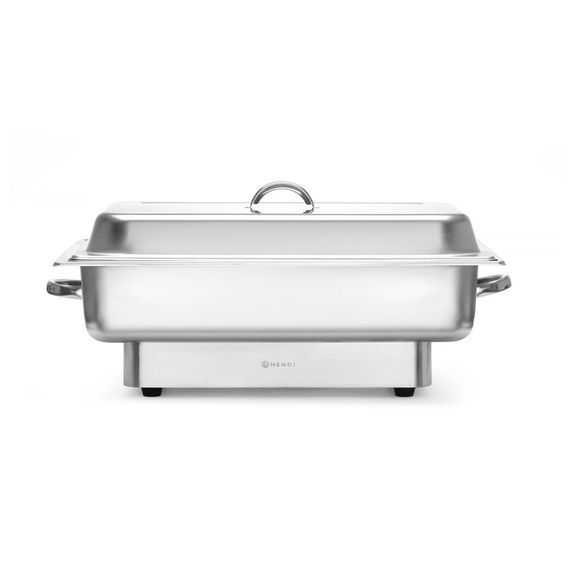 Hendi Chafing dish elektrisch Pollina, Profi Line, 9L, Silber, 230V/900W, 587x440x(H)273mm Hendi Chafing dish elektrisch Pollina, Profi Line, 9L, Silber, 230V/900W, 587x440x(H)273mm