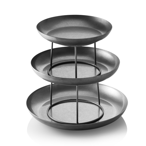 Steel & Style Gourmet Tower Vintage, 3-stufig, Höhe 32 cm, Chromnickelstahl Steel & Style Gourmet Tower Vintage, 3-stufig, Höhe 32 cm, Chromnickelstahl