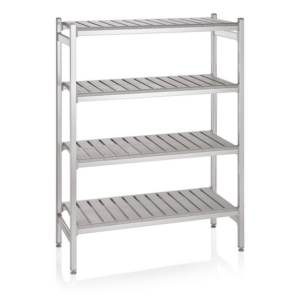 Was Germany Lagerregal System, Klick-System, 126,5 x 54 x 170 cm, Aluminium/Polyethylen