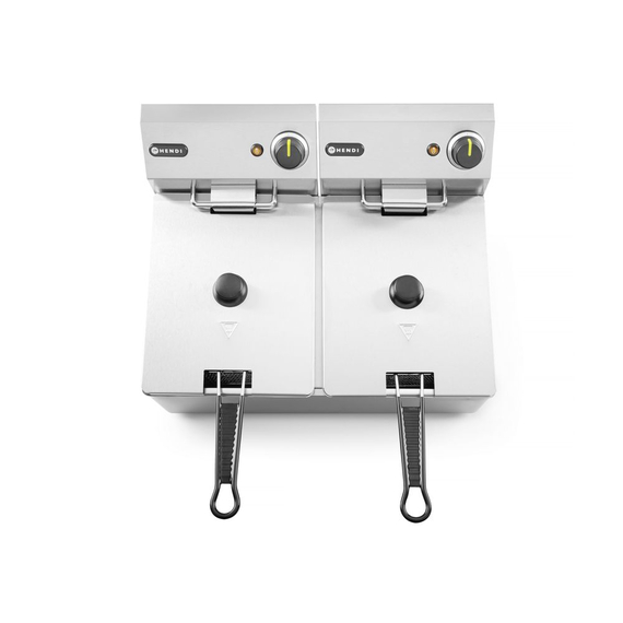 Hendi Fritteuse Kitchen Line - 2x8L, Kitchen Line, 16L, 230V/7000W, 542x430x(H)351mm 4 Hendi Fritteuse Kitchen Line - 2x8L, Kitchen Line, 16L, 230V/7000W, 542x430x(H)351mm