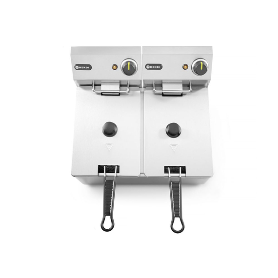Hendi Fritteuse, 2 x 4 l, Kitchen Line, 8L, 230V/6000W, 470x380x(H)315mm 3 Hendi Fritteuse, 2 x 4 l, Kitchen Line, 8L, 230V/6000W, 470x380x(H)315mm