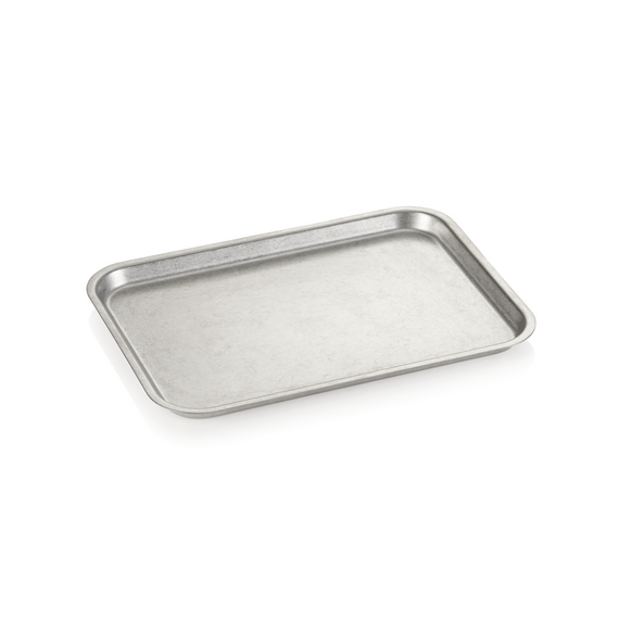 Steel & Style Serviertablett HERITAGE, 25 x 18 x 1 cm, Chromnickelstahl 18/8 Steel & Style Serviertablett HERITAGE, 25 x 18 x 1 cm, Chromnickelstahl 18/8