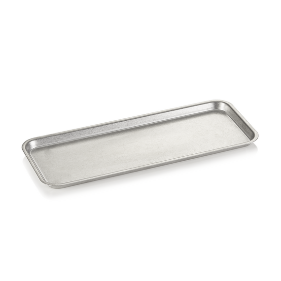 Steel & Style Serviertablett HERITAGE, 32 x 13 x 1 cm, Chromnickelstahl 18/8 Steel & Style Serviertablett HERITAGE, 32 x 13 x 1 cm, Chromnickelstahl 18/8