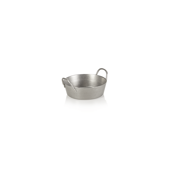 Steel & Style Mini Paella Pfanne HERITAGE, Ø 8 cm, 100 ml, Chromnickelstahl 18/8 Steel & Style Mini Paella Pfanne HERITAGE, Ø 8 cm, 100 ml, Chromnickelstahl 18/8