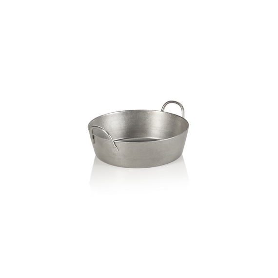 Steel & Style Mini Paella Pfanne HERITAGE, Ø 10 cm, 150 ml, Chromnickelstahl 18/8 Steel & Style Mini Paella Pfanne HERITAGE, Ø 10 cm, 150 ml, Chromnickelstahl 18/8