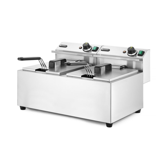Hendi Fritteuse Profi Line, 2×8 l, Profi Line, 16L, 230V/7000W, 605x460x(H)369mm 2 Hendi Fritteuse Profi Line, 2×8 l, Profi Line, 16L, 230V/7000W, 605x460x(H)369mm