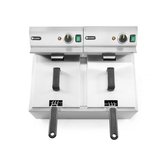 Hendi Fritteuse Profi Line, 2×8 l, Profi Line, 16L, 230V/7000W, 605x460x(H)369mm 3 Hendi Fritteuse Profi Line, 2×8 l, Profi Line, 16L, 230V/7000W, 605x460x(H)369mm