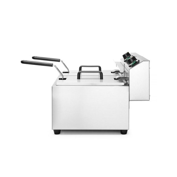 Hendi Fritteuse Profi Line, 2×8 l, Profi Line, 16L, 230V/7000W, 605x460x(H)369mm 4 Hendi Fritteuse Profi Line, 2×8 l, Profi Line, 16L, 230V/7000W, 605x460x(H)369mm
