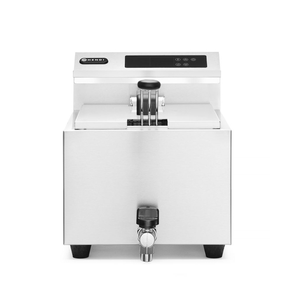 Hendi Friteuse Profi Line digital - mit Ablasshahn - 8 l, Profi Line, 8L, 230V/3500W, 305x515x(H)345mm Hendi Friteuse Profi Line digital - mit Ablasshahn - 8 l, Profi Line, 8L, 230V/3500W, 305x515x(H)345mm