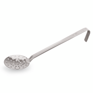 Was Germany Schaumlöffel KITCHEN TOOL 2085, Ø 12 cm, 23 cm, Perforierung Ø 4 mm, Chromnickelstahl